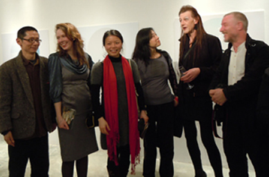 Phil Sayers - The Myth of Gender.Rikke Lundgreen 
Ming Turner, Curator
He Chengyao, Artist, Beijing
Phil Sayers
Kevin Ryan, Executive Director, Charnwood Arts, UK 